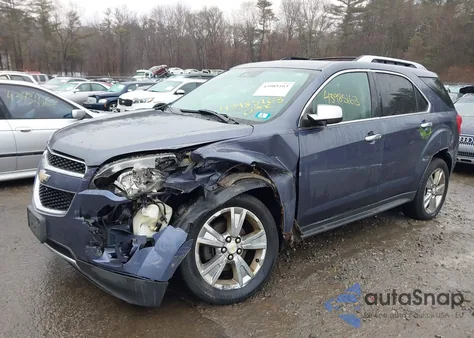 2013 Chevrolet Equinox Ltz из США, поврежденный, VIN 2GNFLGE39D6343259